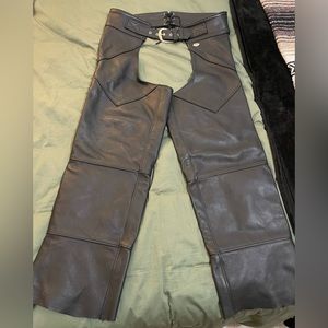 Harley Davidson leather chaps